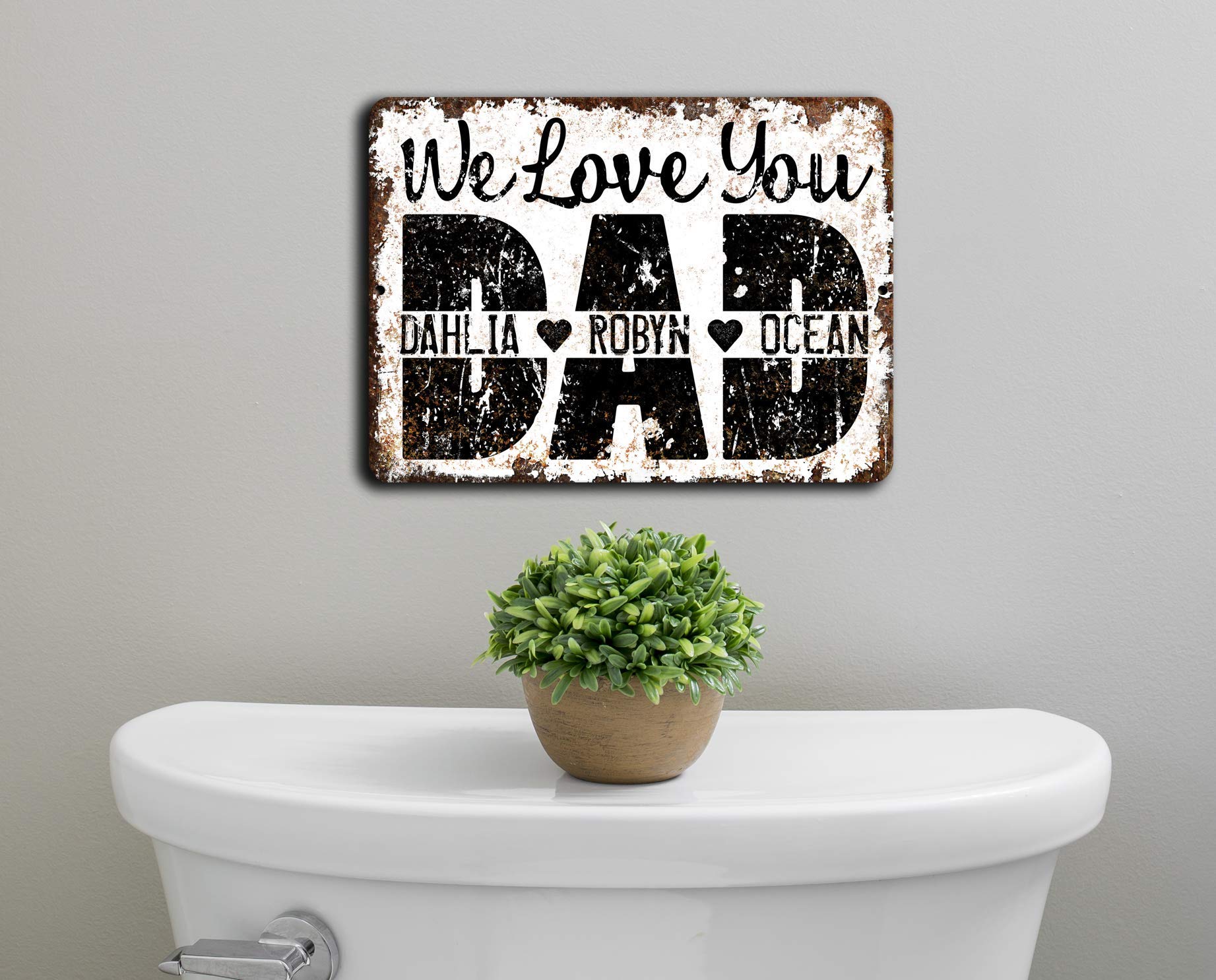 Garage or workshop decor DAD Sign mounting possibility