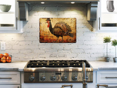Rust Free Aluminum sign indoor outdoor for rustic turkey decor