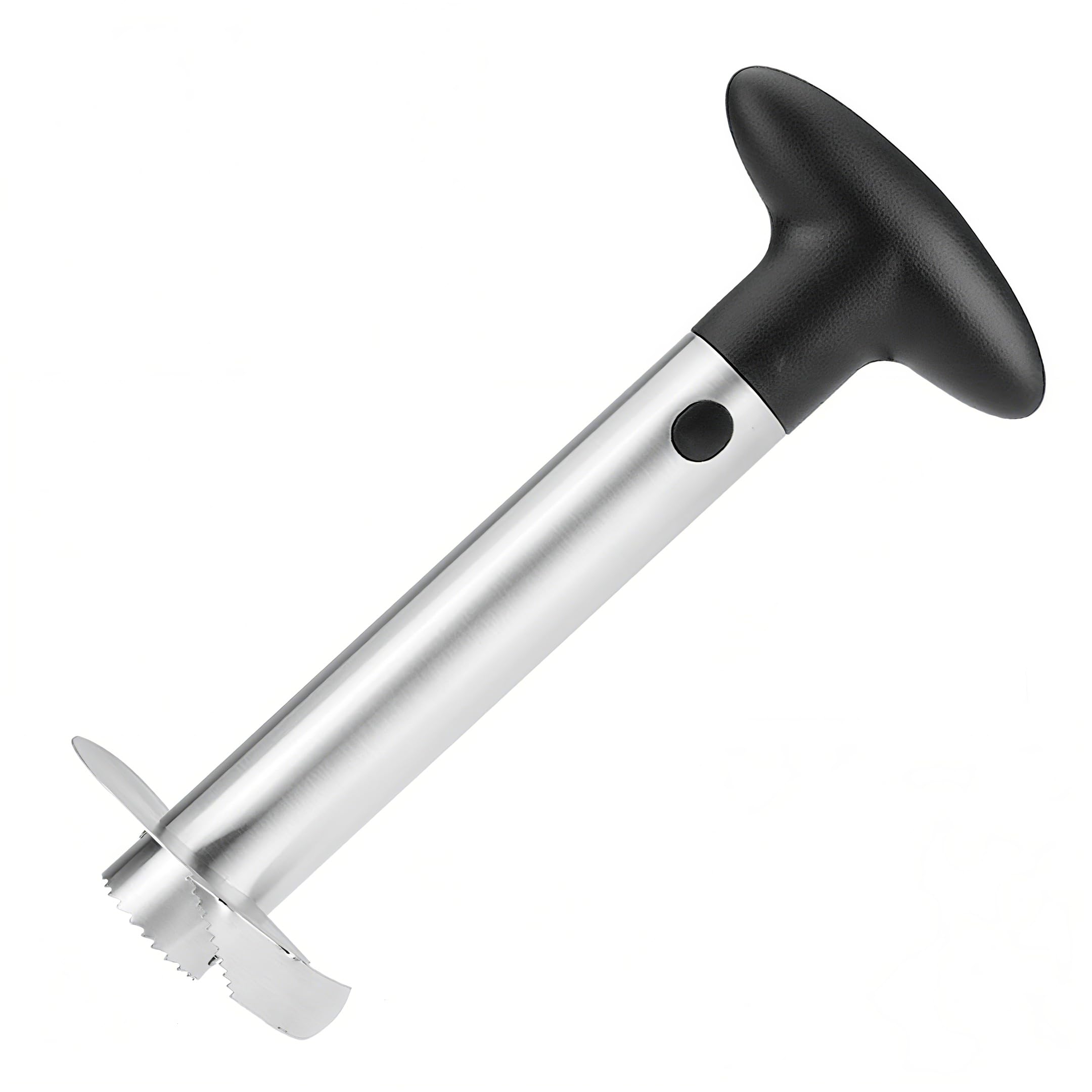 Package includes 1 stainless steel pineapple corer slicer
