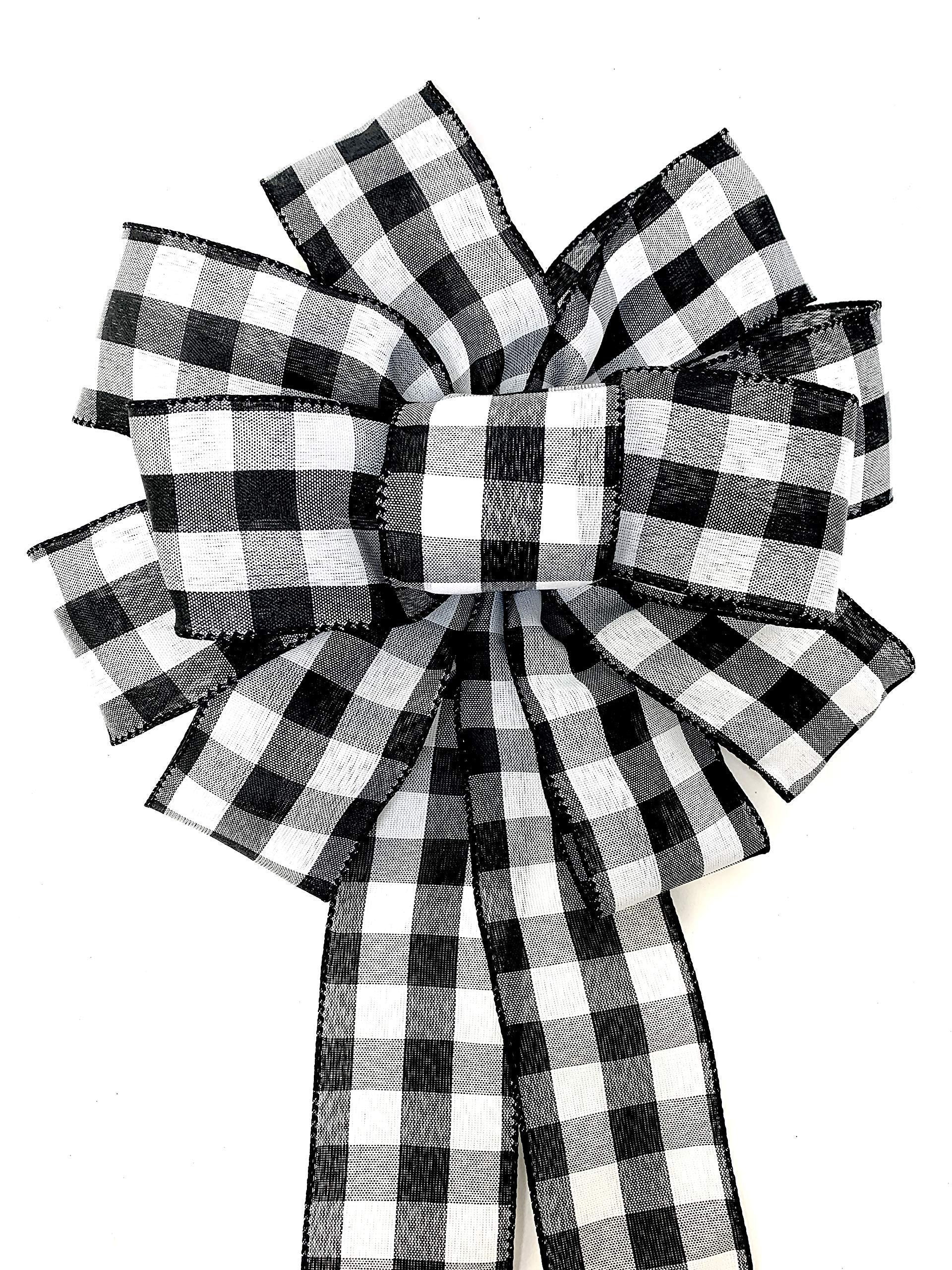 Rustic country ribbon bow for gift wrapping and decor