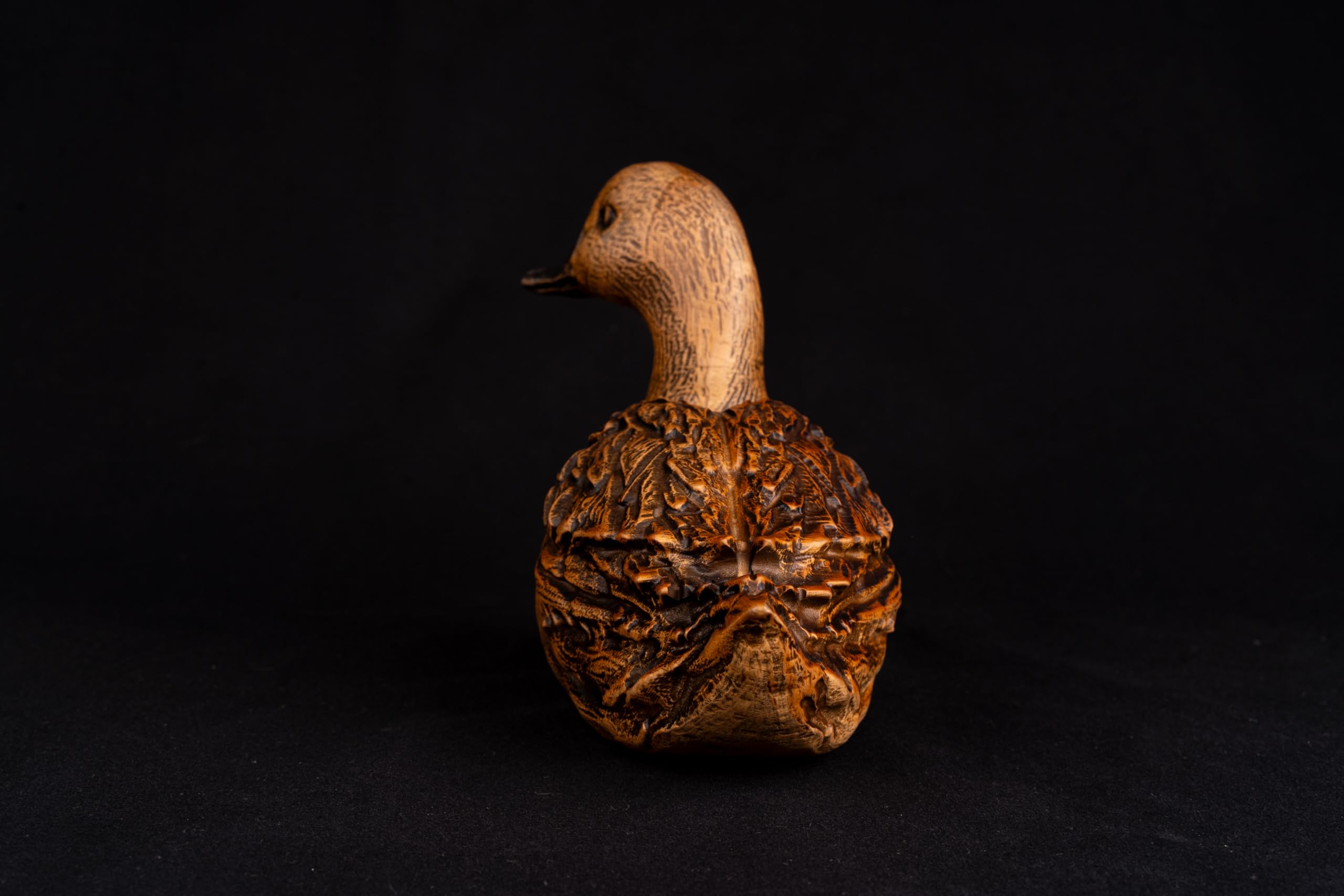 Versatile rustic decor duck figurine for living spaces