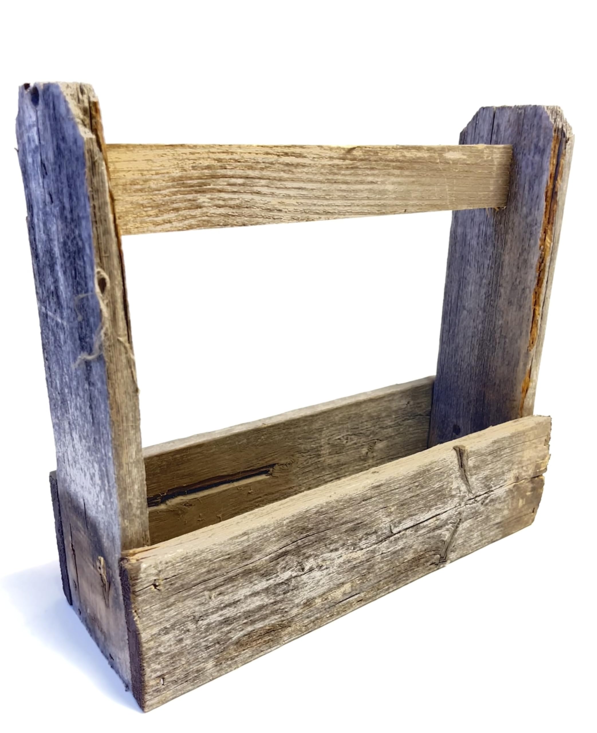 Rustic Revival Indoor outdoor tote on porch