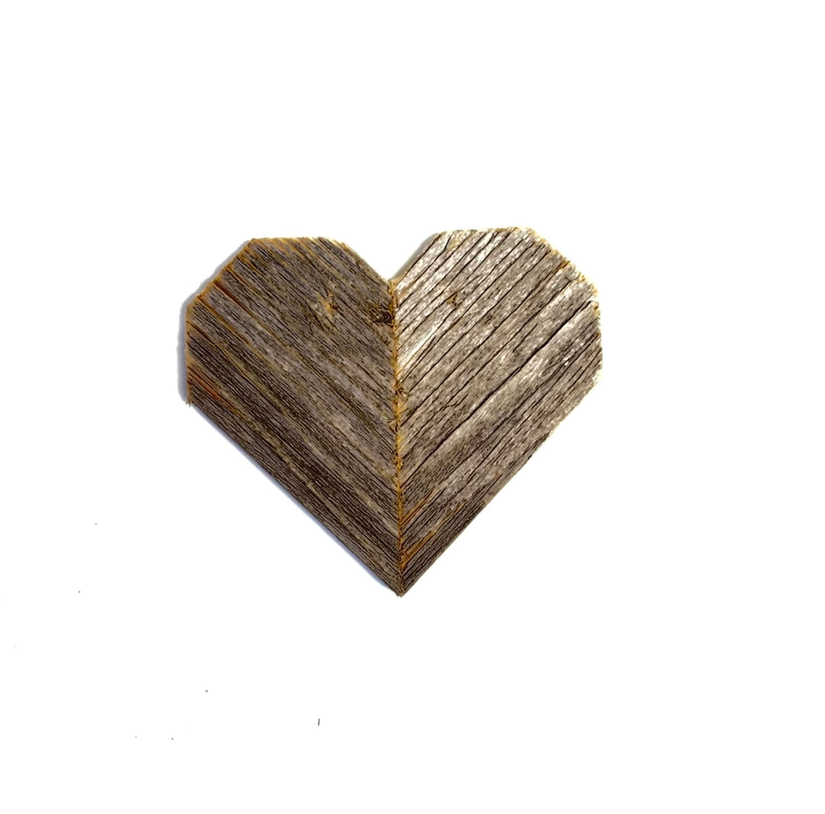Rustic Revival Rustic Heart Wood Wall Hang front view