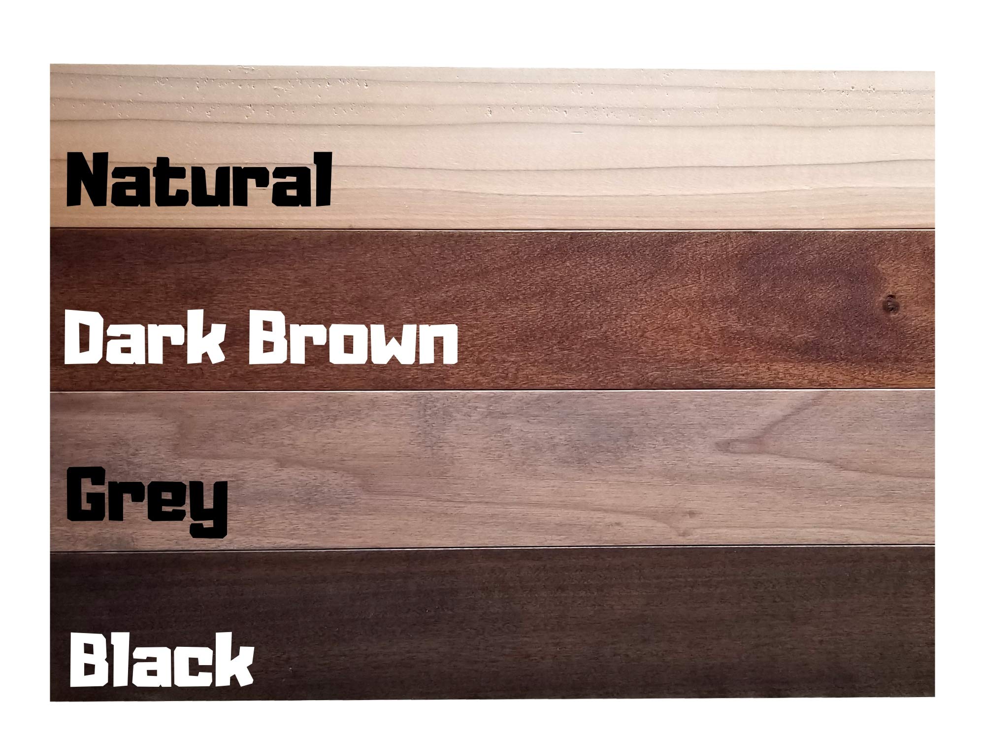 Rustic wooden quilt ladder rack with 24in width