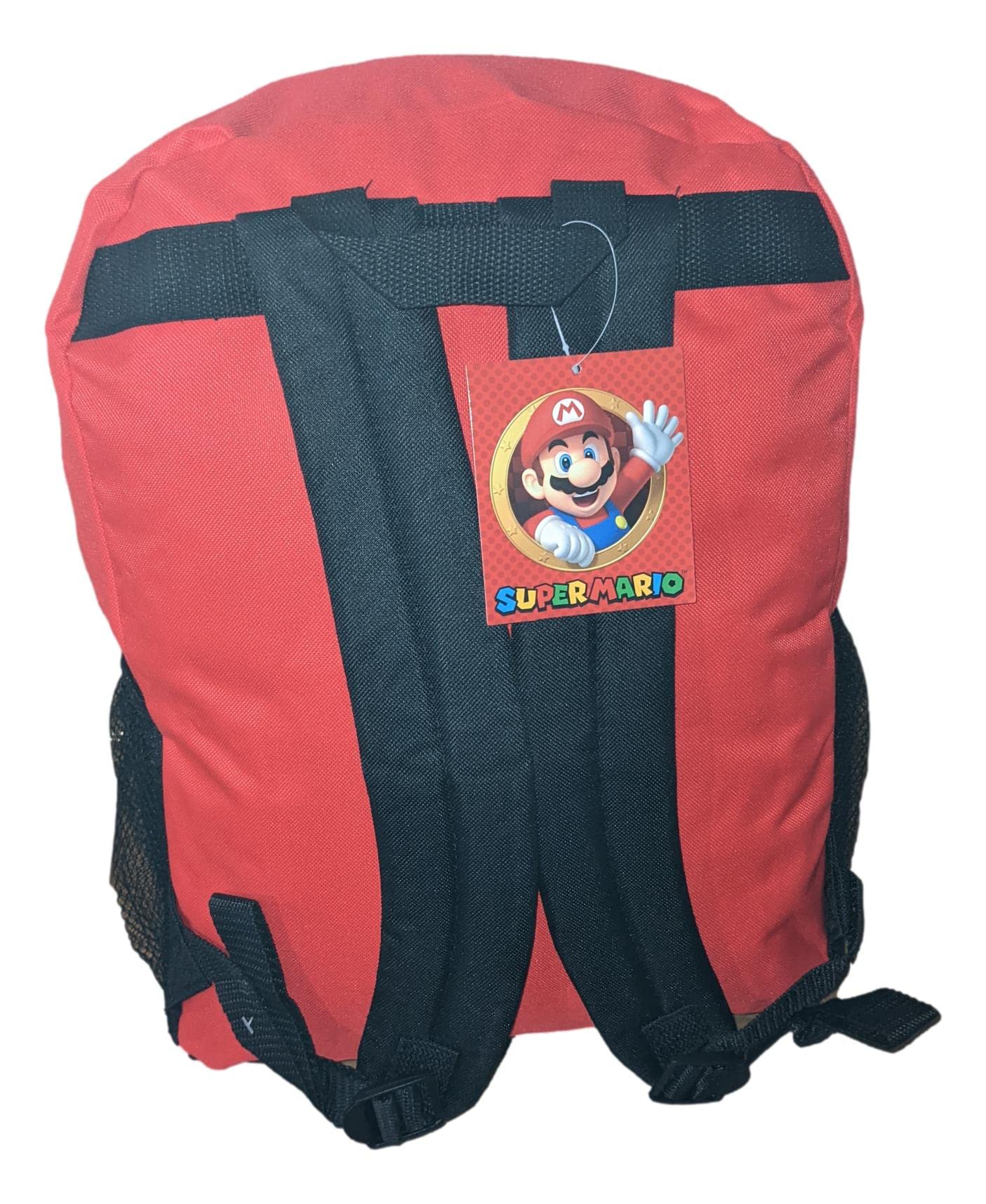Side pockets for accessories on backpack