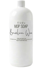 R&W CO Original 32 oz Mop Soap Brazilian Waves bottle