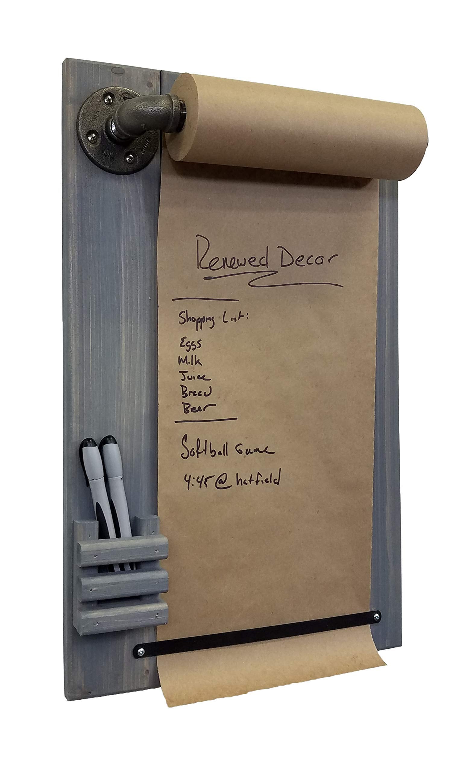 Rydal Front marker holder on memo paper roll holder
