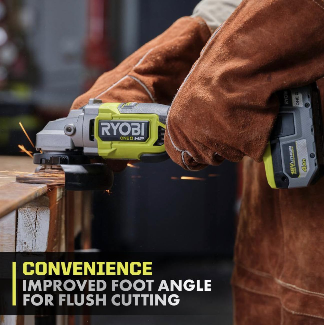 ONEAND HP 18V Ryobi brushless grinder kit with battery