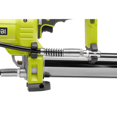 Steel tube and 30 inch hose on Ryobi P3410 grease gun