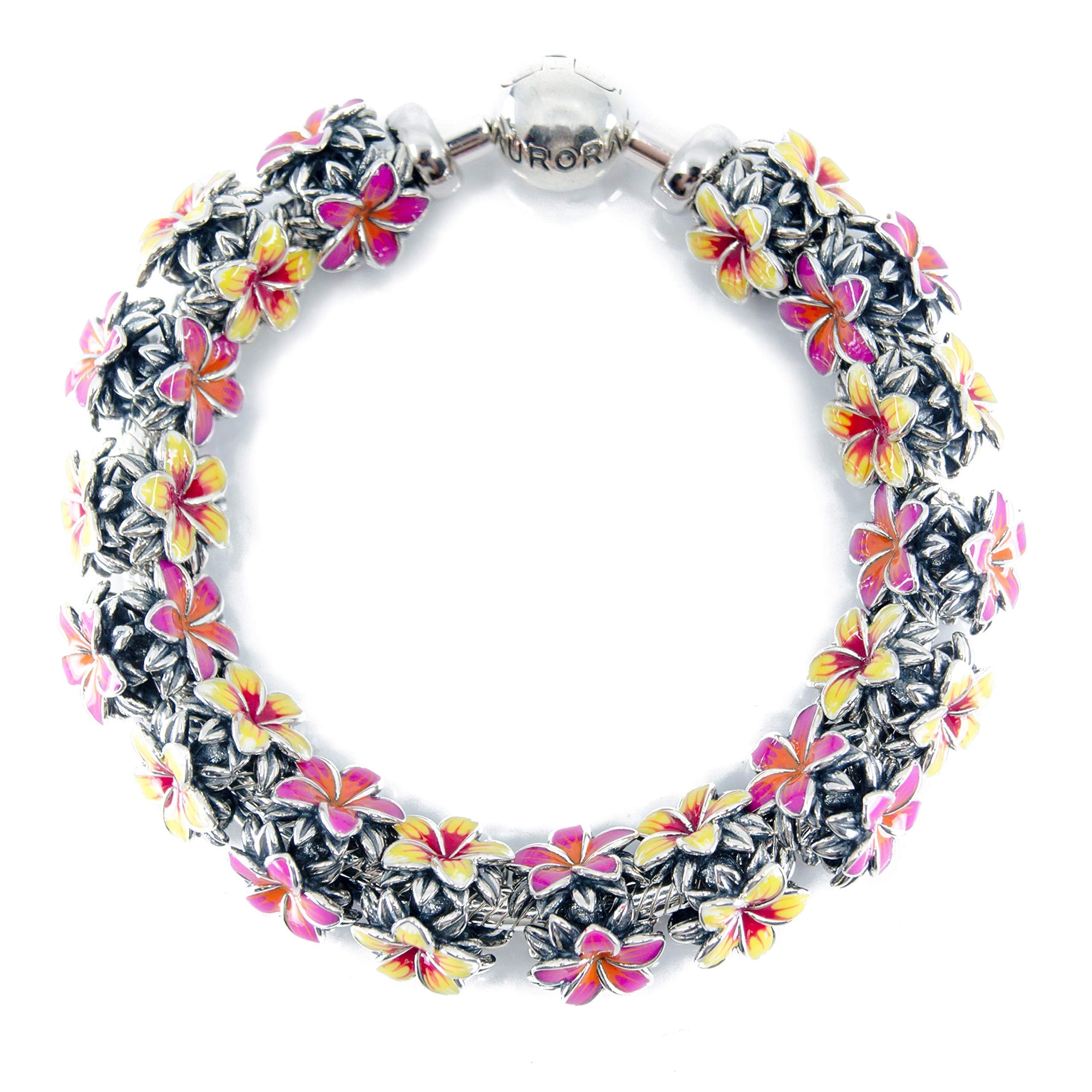 Hawaiian tropical charm compatible with Pandora Chamilia TB