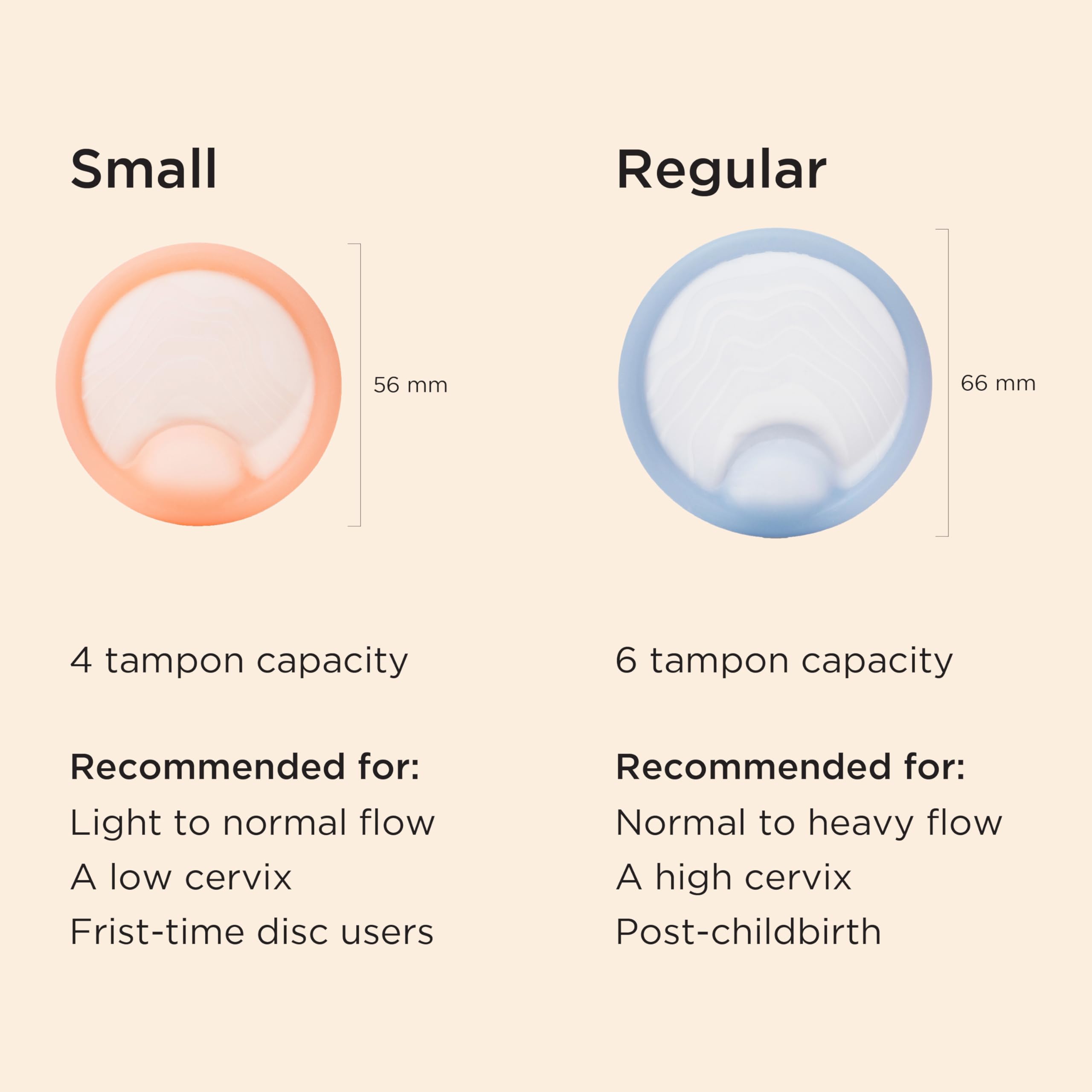 BPA-free latex-free hypoallergenic Saalt disc