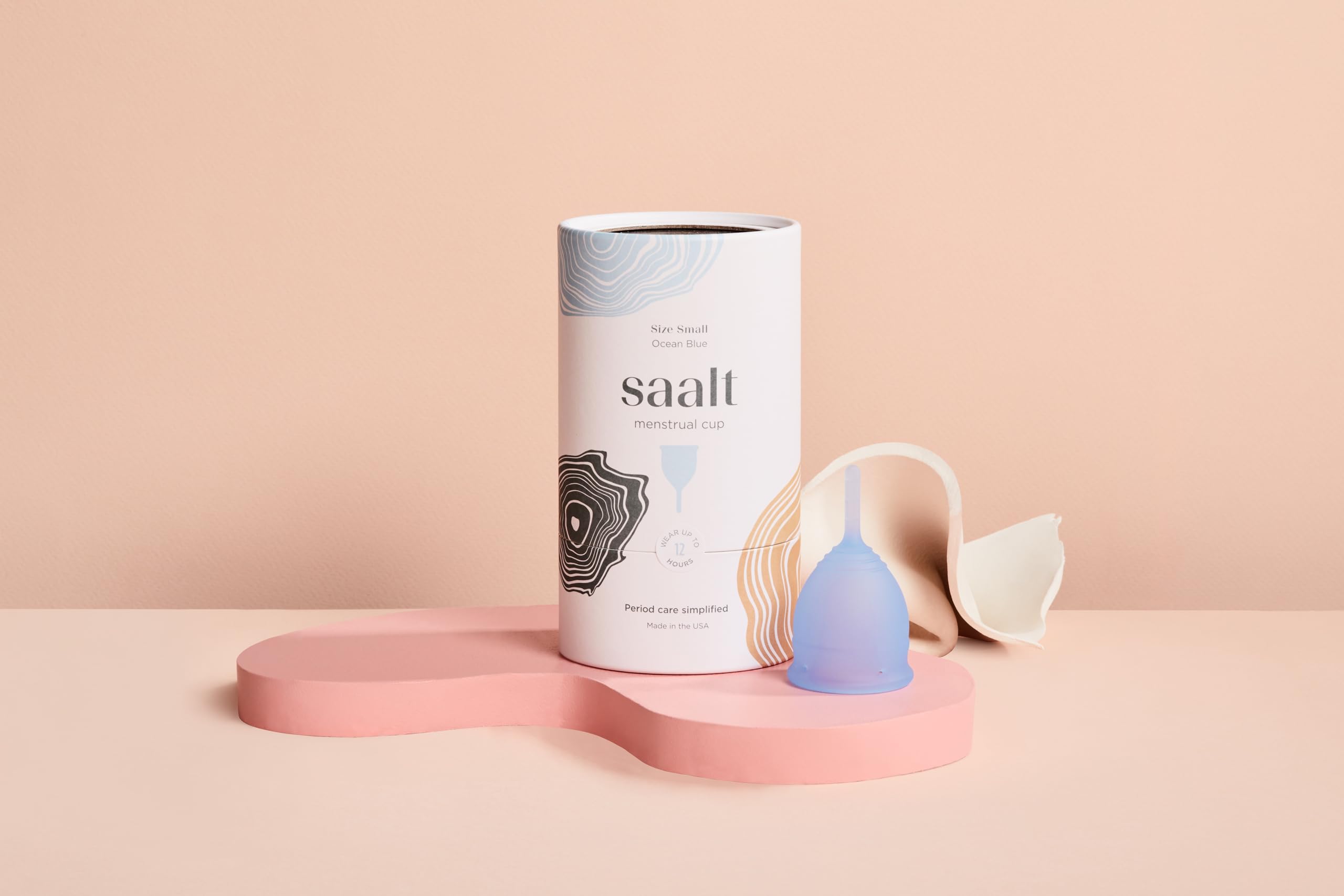 Easy cleaning process for Saalt cup with isopropyl alcohol