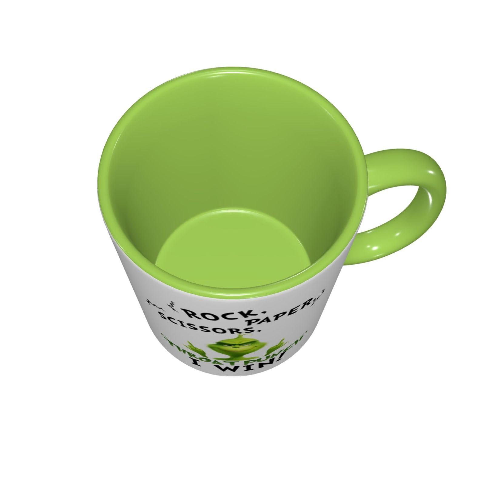 SABEMUG printed on both sides design close up