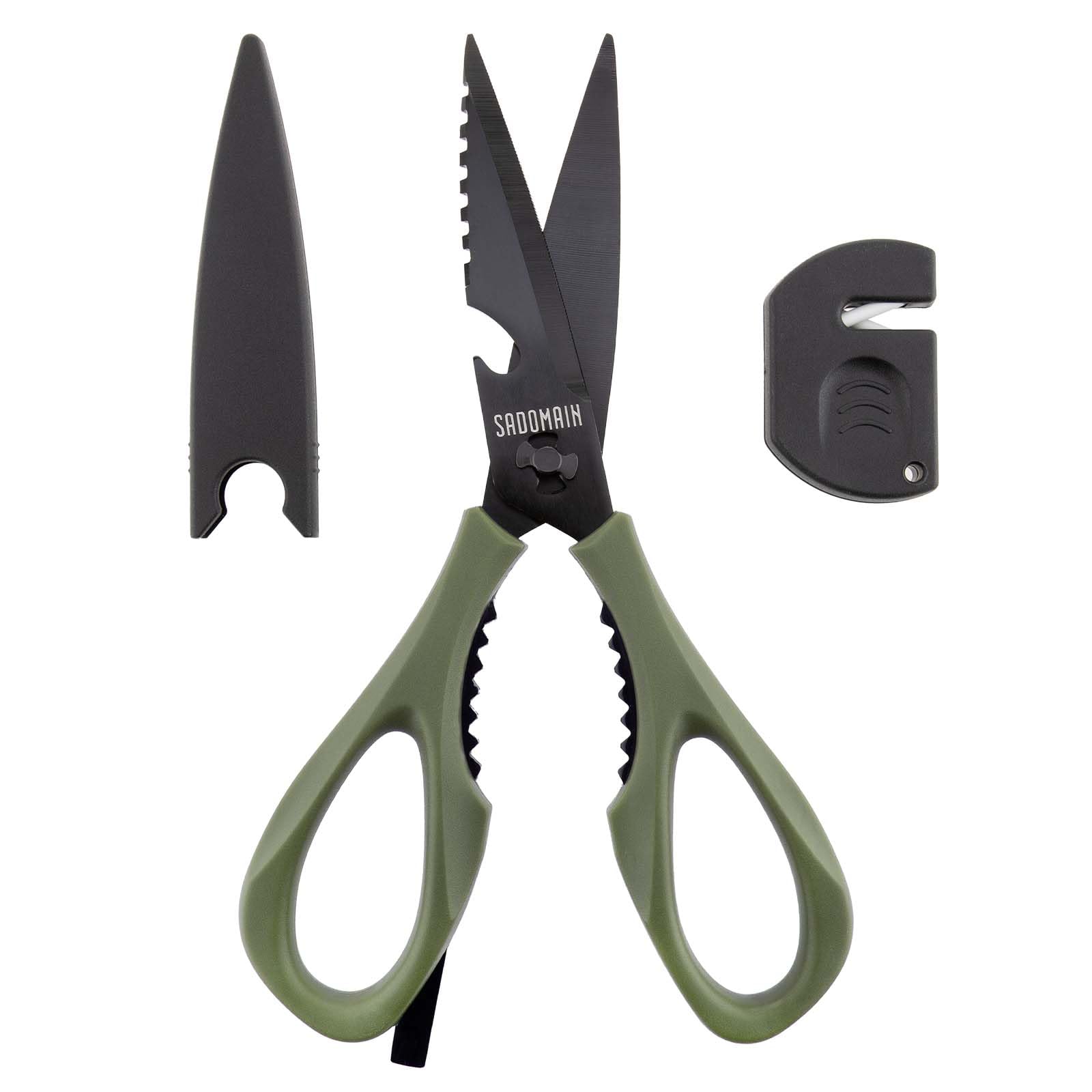 SADOMAIN Kitchen Scissors All Purpose extra sharp blades