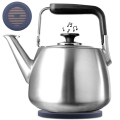 SADOMAIN Tea Kettle 2.3 qt capacity with thick 18/8 stainless steel body