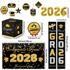 Sadoup Graduation Decorations 2026 tablecloth