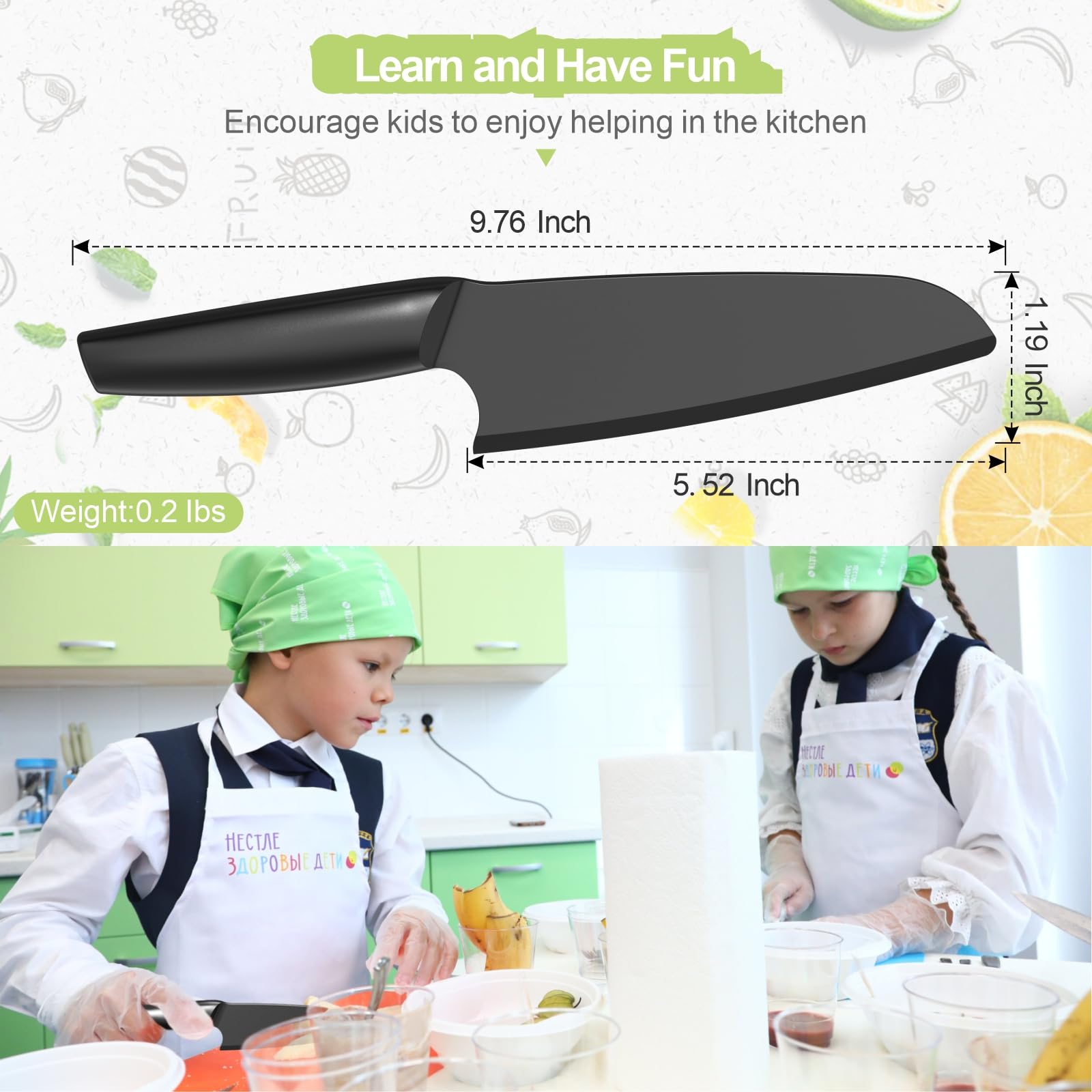 Nylon knife dishwasher safe and easy to clean image