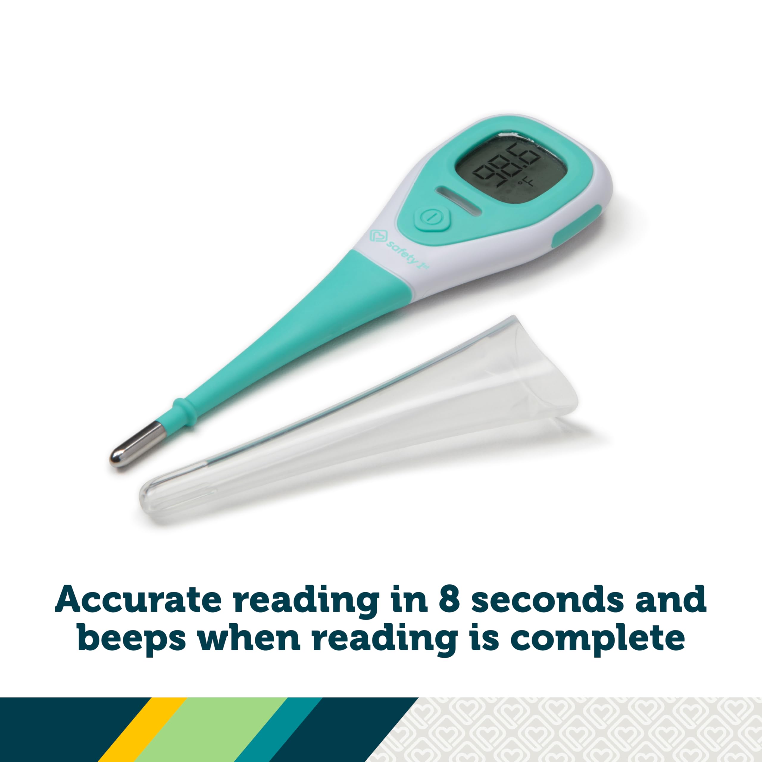 Safety 1st Rapid Read 3-In-1 Thermometer Aqua One Size image