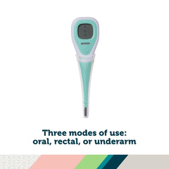 8 second reading from Safety 1st Rapid Read 3-In-1 Thermometer Aqua image