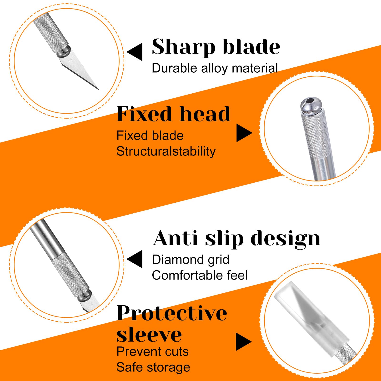 Twist-lock blade mechanism on bread scoring knife