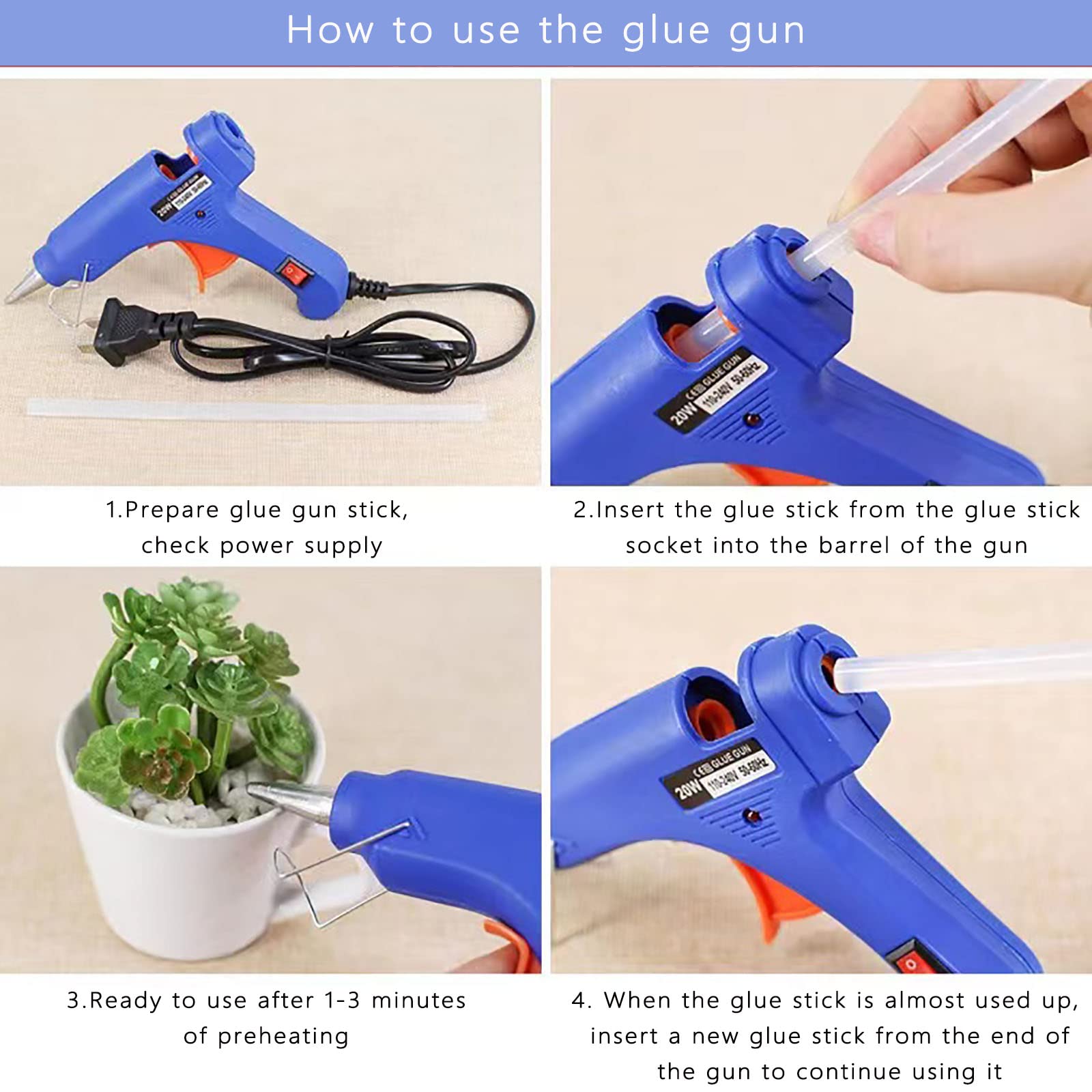 Safety switch built-in stand and precision nozzle