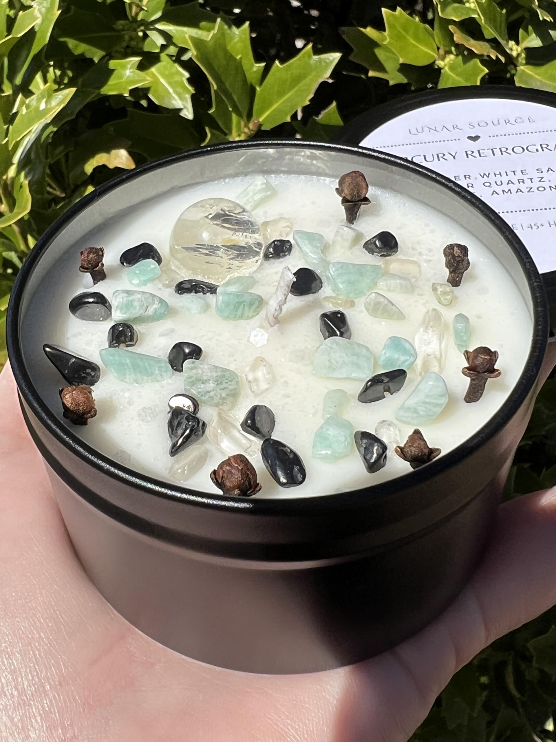 Layered scent notes Top Lavender Middle Chamomile Sage Rosemary Base Cedar Sandalwood