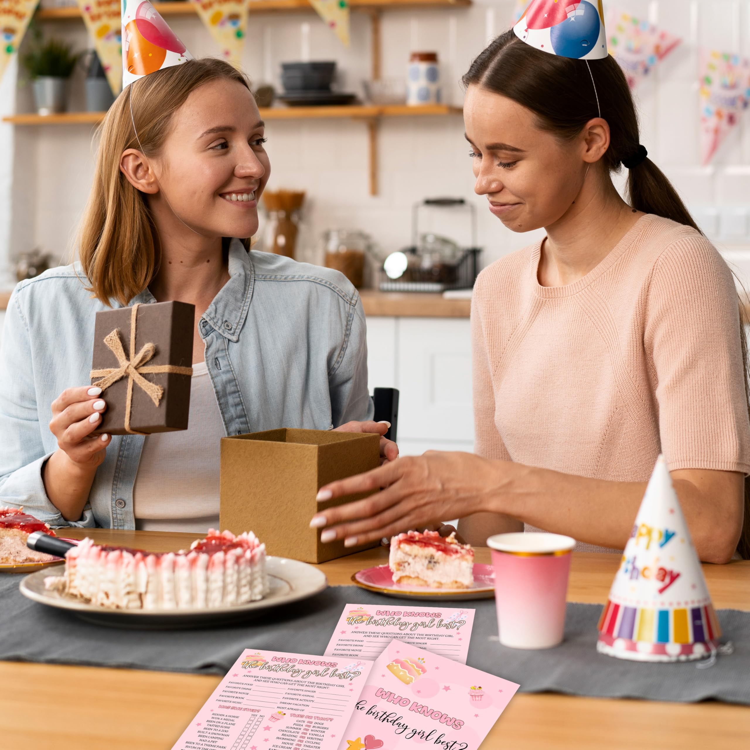 sahjzk gift or party add-on birthday game cards A09