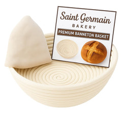 Saint Germain Bakery Premium Round Banneton Basket