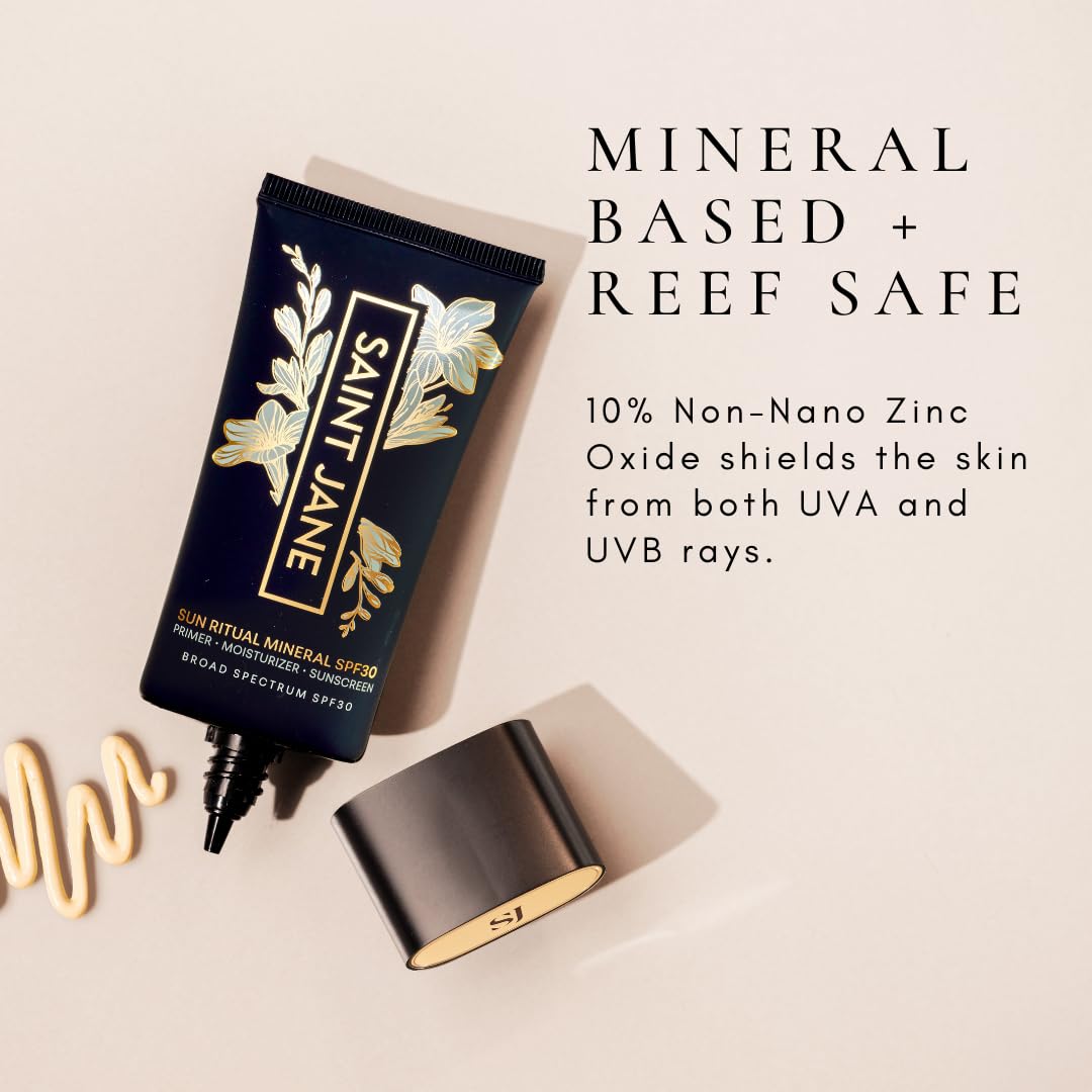saint-jane reef safe mineral sunscreen spf 30