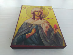 Saint Mary Magdalene icon print 7x5 size