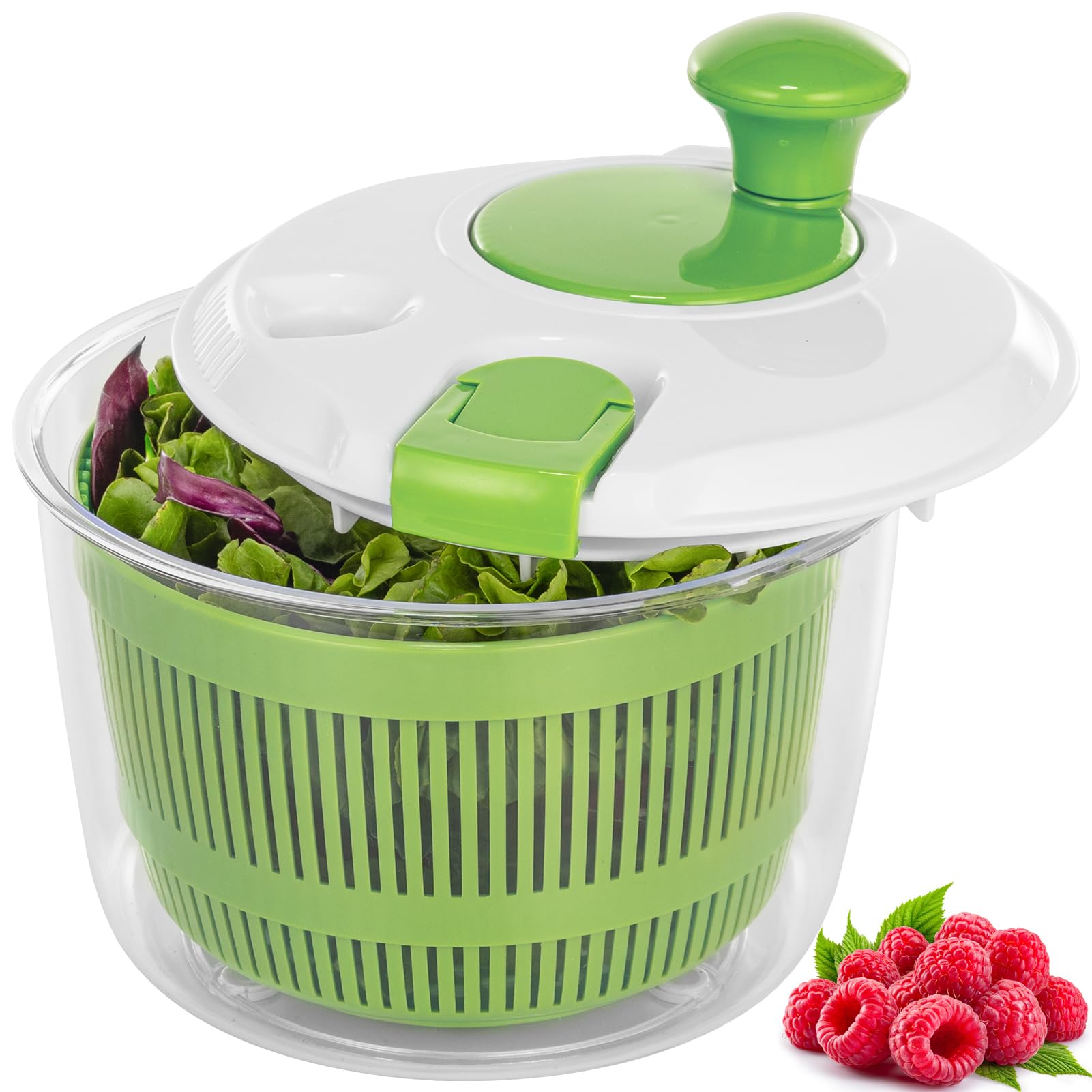 Salad Spinner 3 QT with Bowl and Mesh Basket
