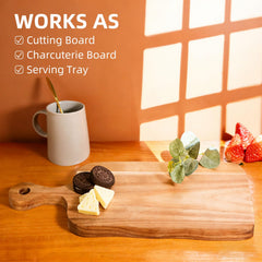 Salad fork included with cutting board set