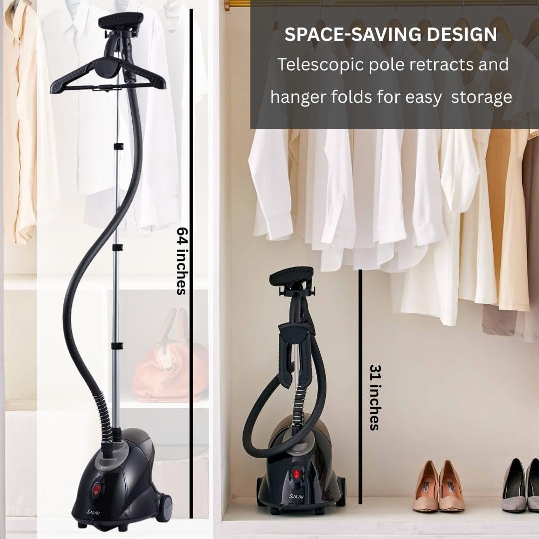 1.8L water tank on SALAV GS18-DJ garment steamer