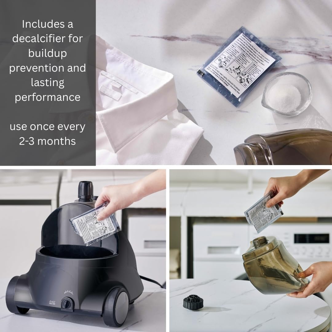 Includes descaler packet for SALAV GS18-DJ maintenance