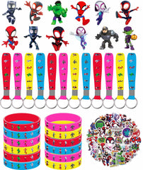 saleix spidey birthday party supplies 86Pcs gift set