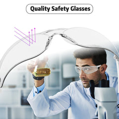 Unisex Salfboy safety glasses clear lenses