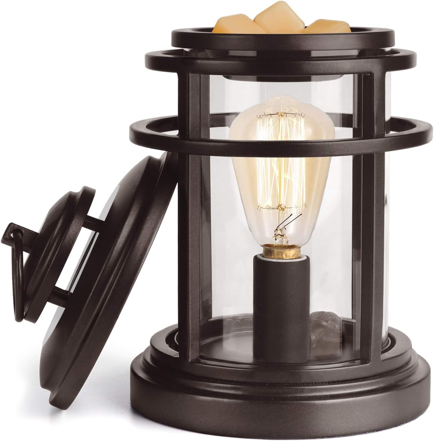 SALKING electric wax warmer with metal body and two bulbs