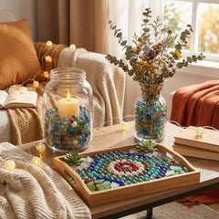 0.6-inch marbles bulk 55 pieces for decor