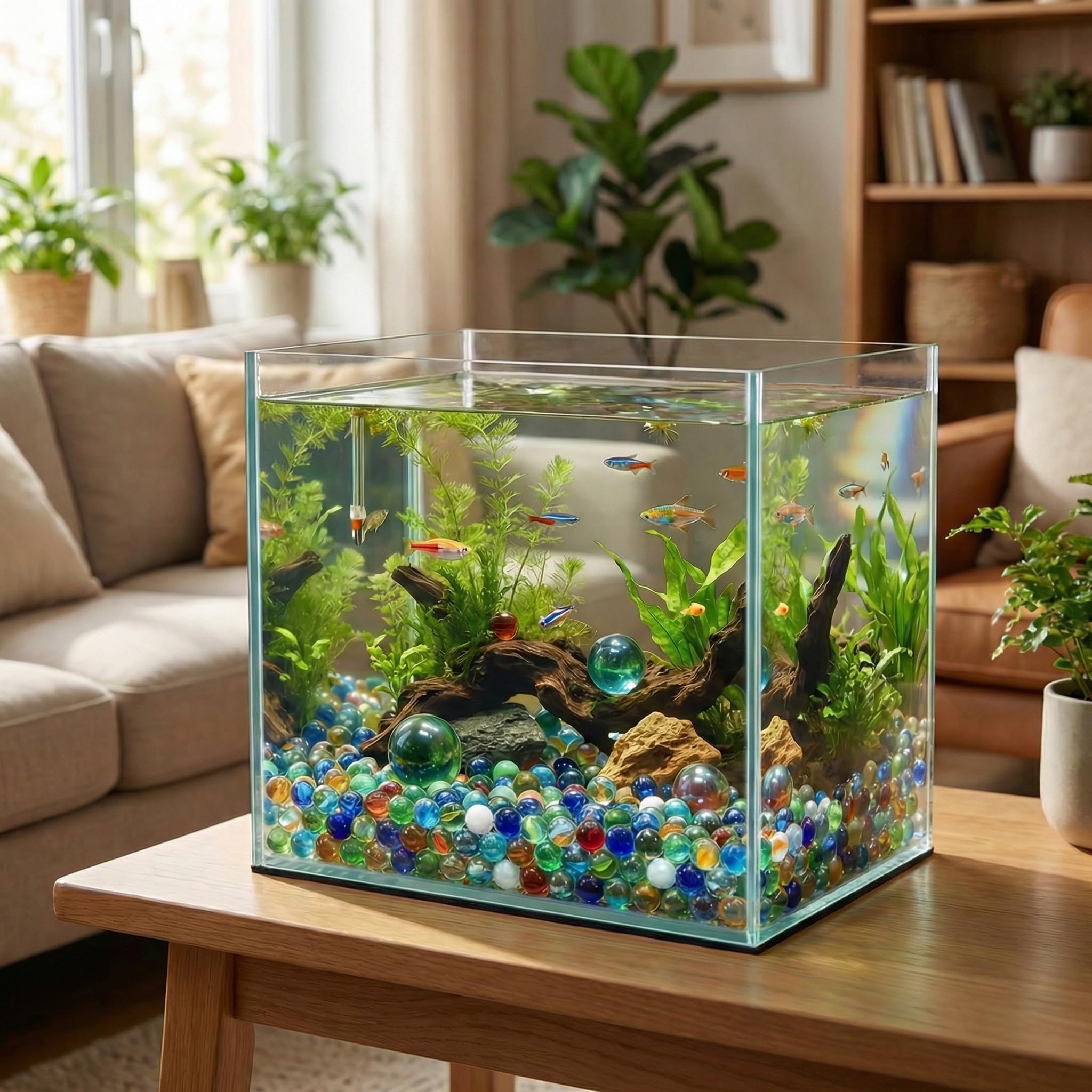 1.4-inch marbles bulk 2 pieces for table decoration