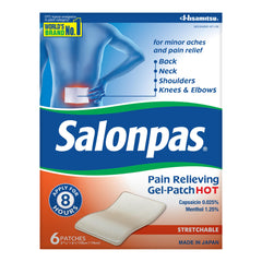 Salonpas Pain Relieving Gel Patch HOT product image