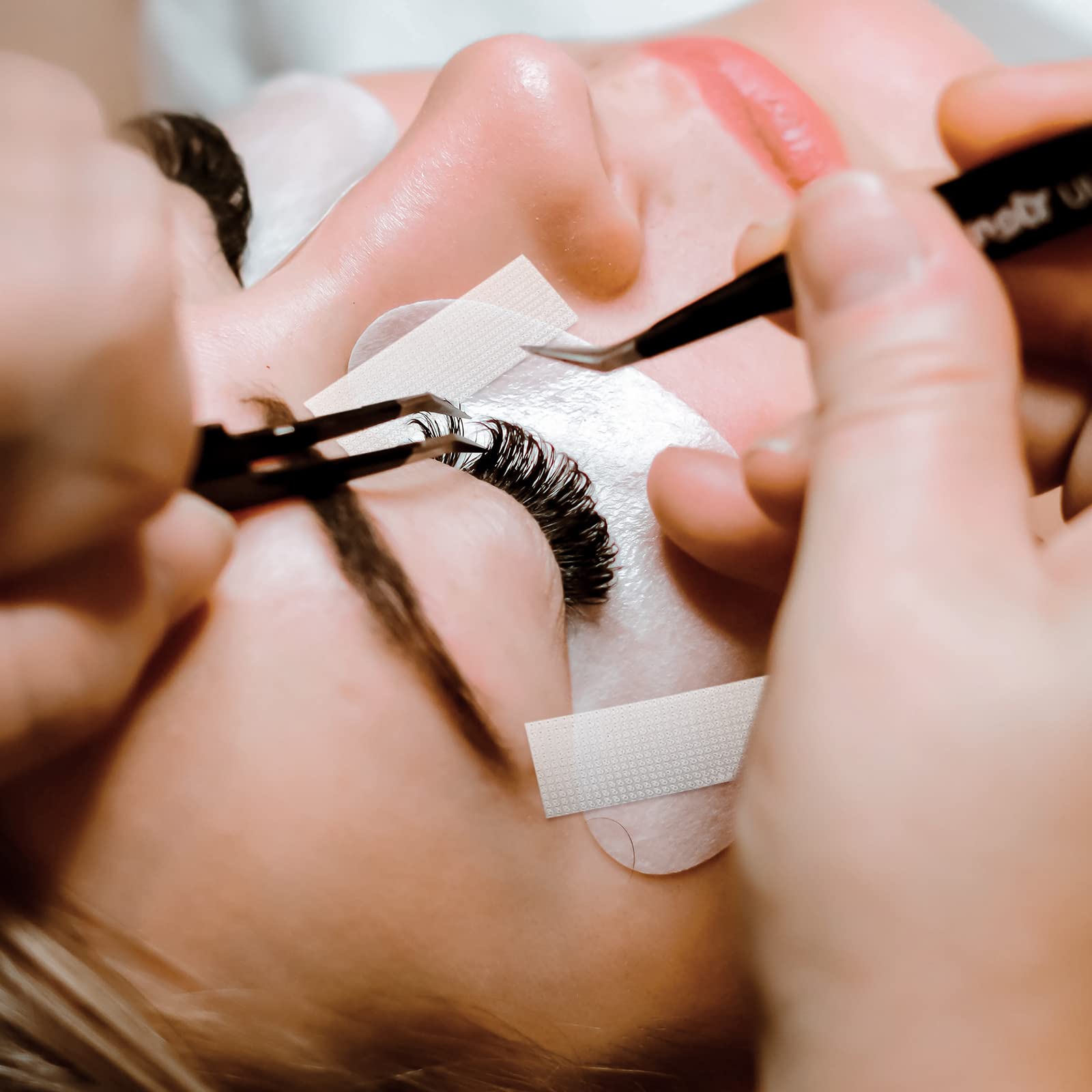 Professional lash tape packaging and use