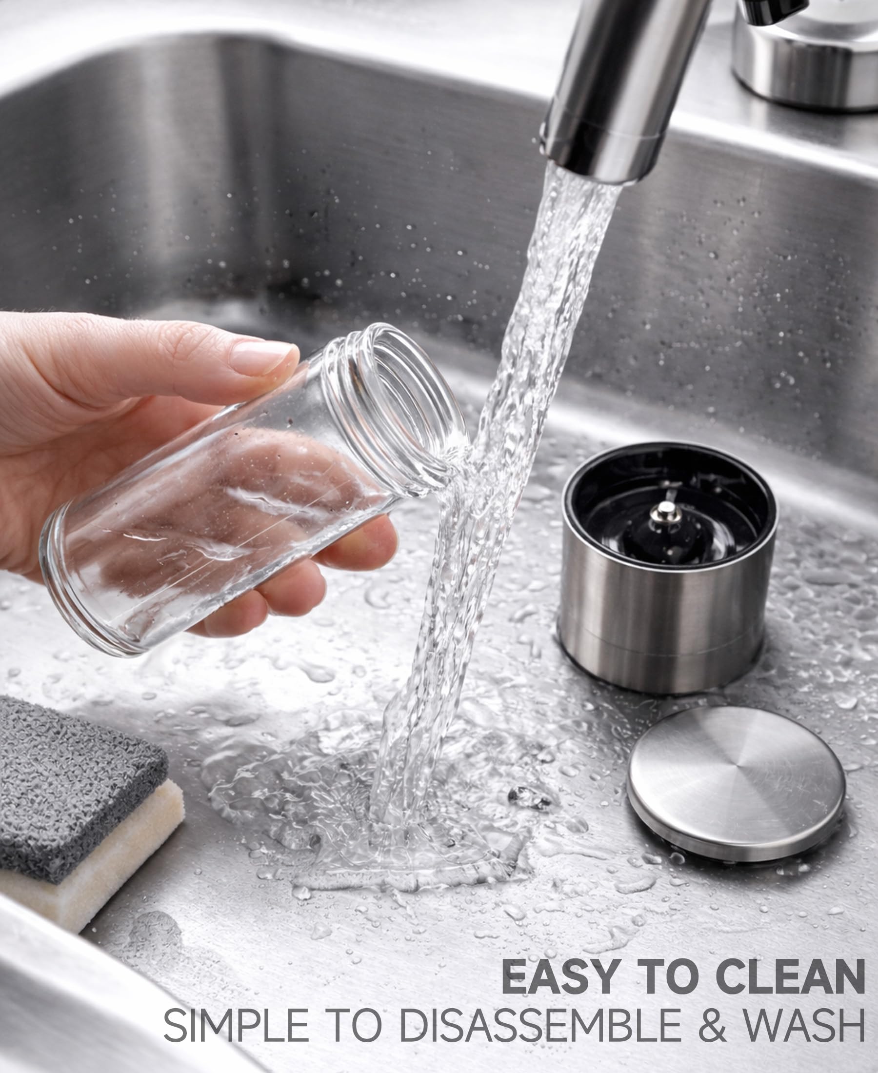 Salt and pepper not included reminder on grinder