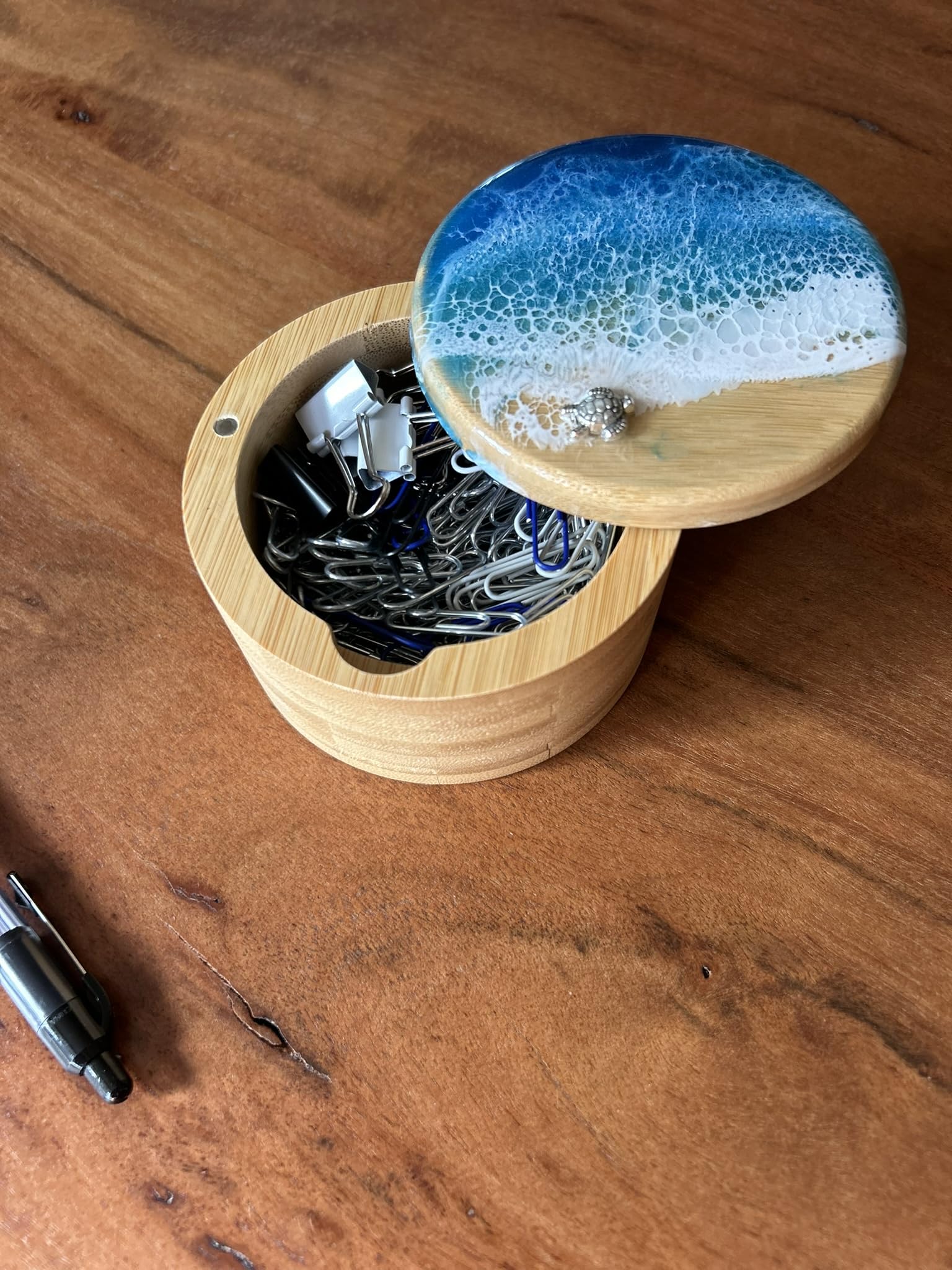 Bath salt container and storage box for kitchen and bath