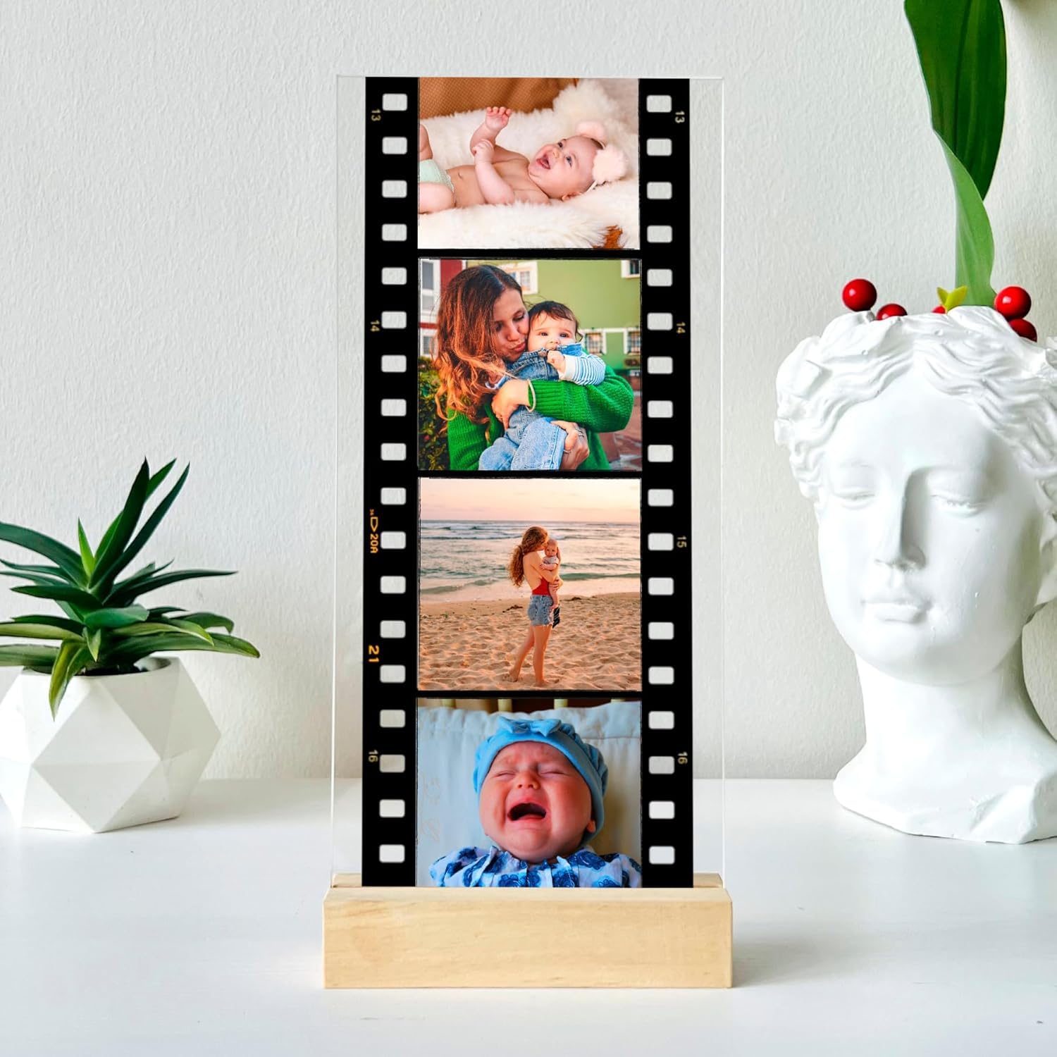Gift ready personalized plaque for anniversaries Valentines Day