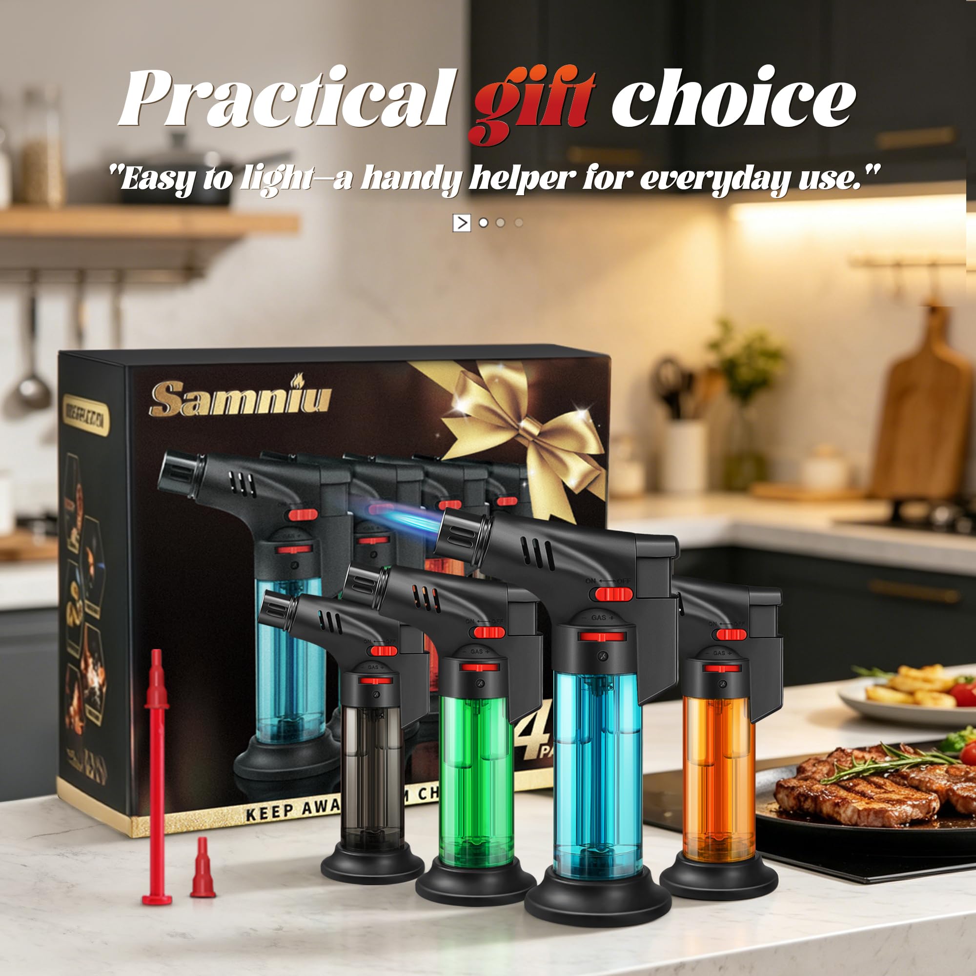 Samniu visible 8g tank torch lighter