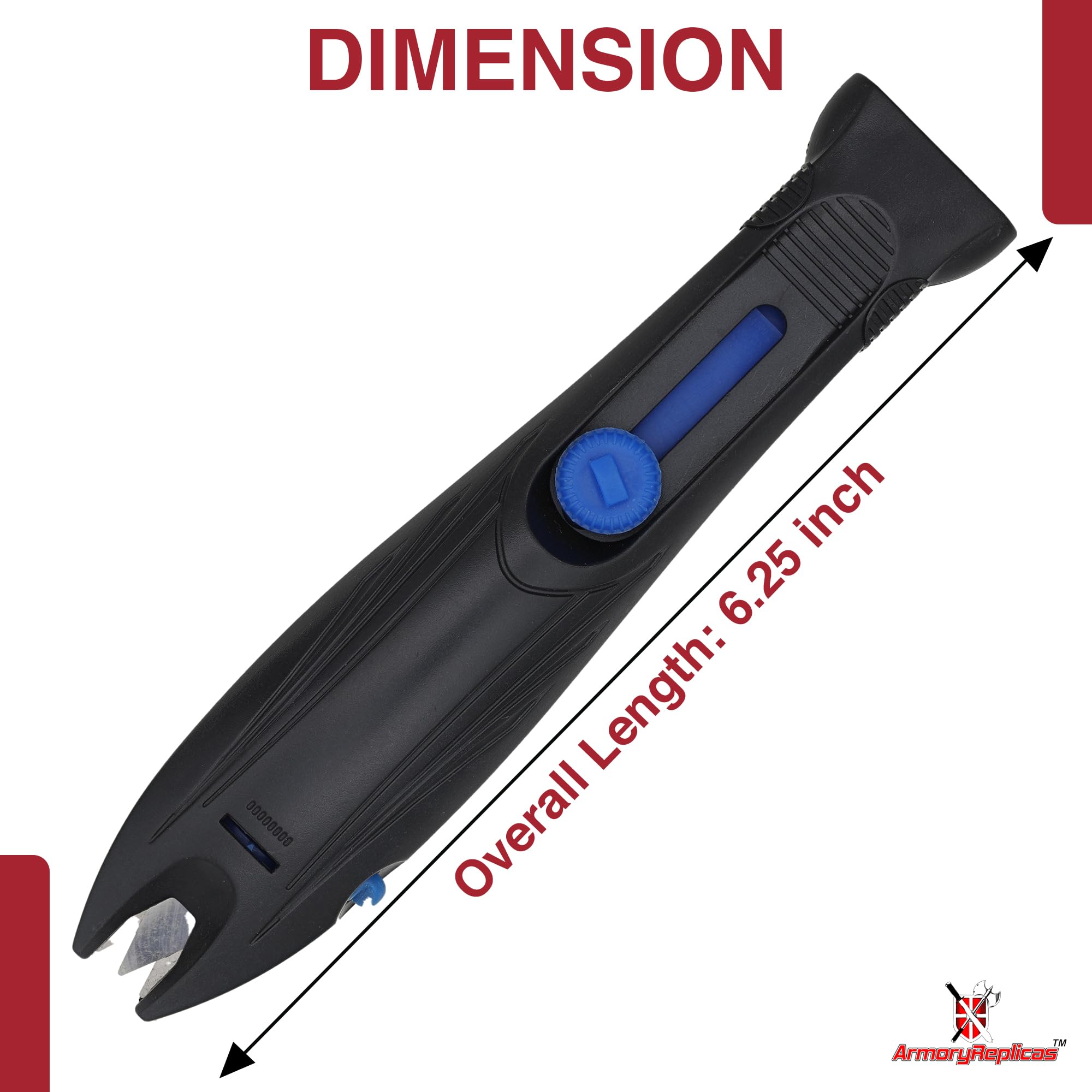 Samurai Shark Tungsten Carbide Knife Sharpener V-slot tip