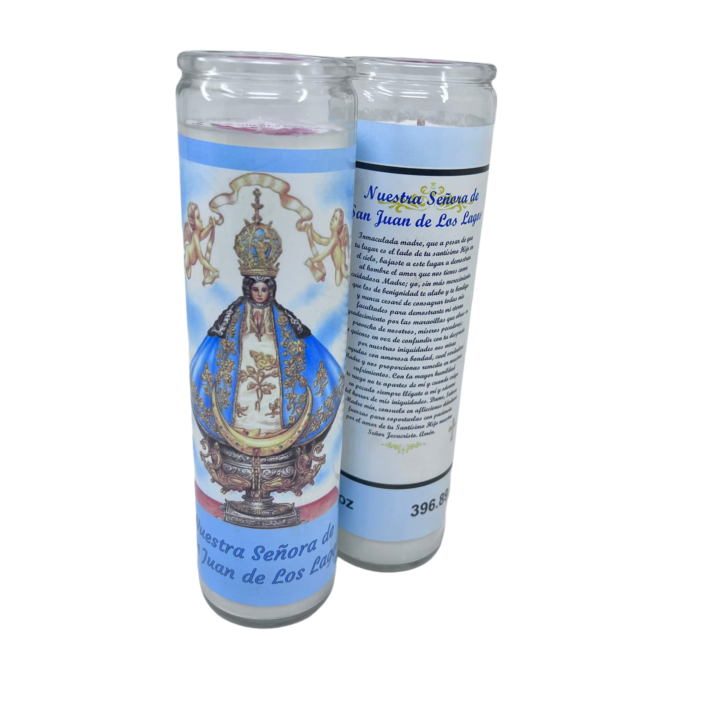 Veladora hecha a mano cera de soya y parafina 14 oz