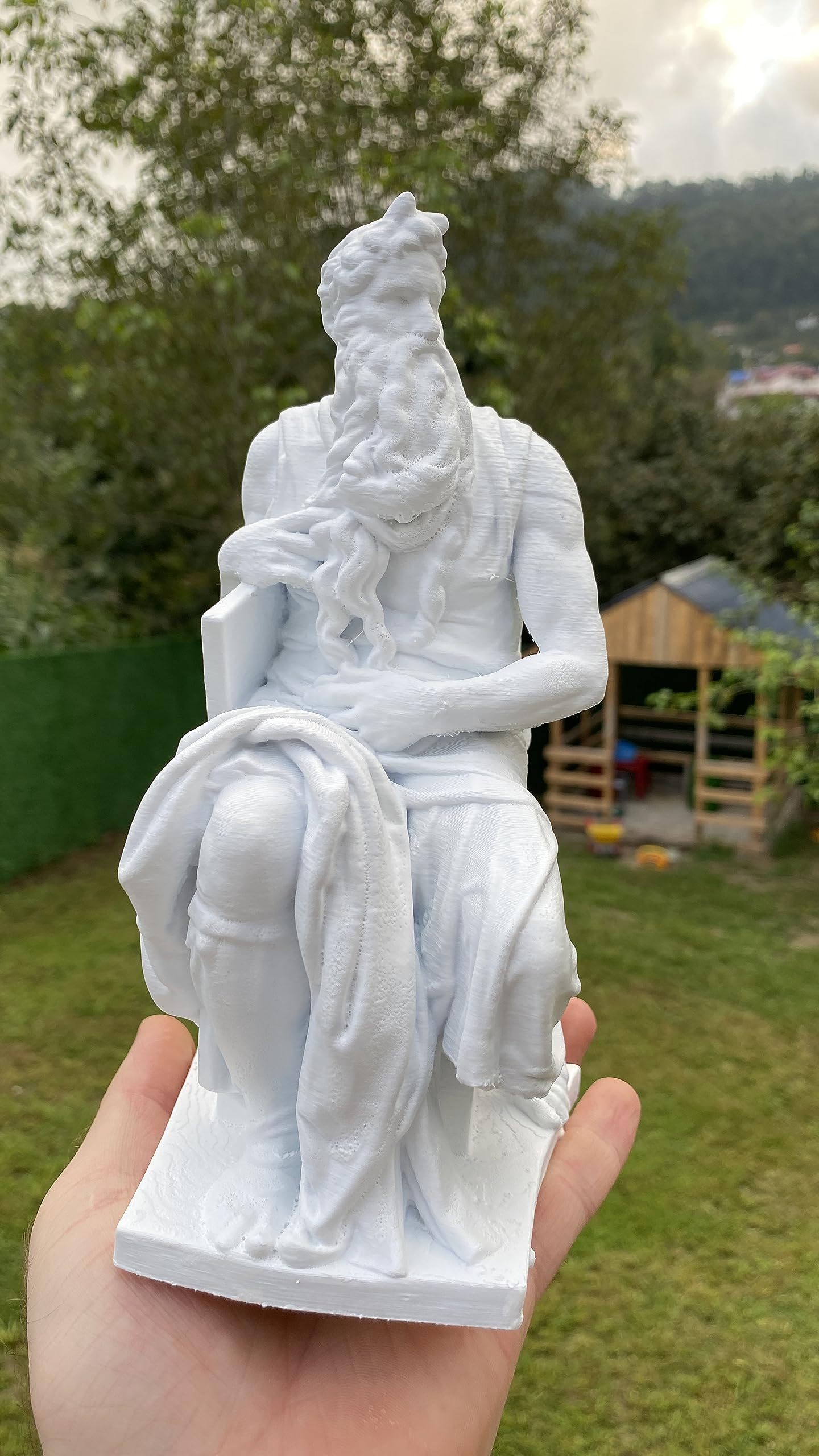 San Pietro in Vincoli Moses statue replica