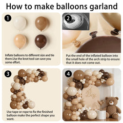 Camel balloons 12in 10in 5in for neutral arch kit