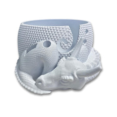 Sands3D CozyCrochetCo dragon egg yarn bowl front view